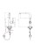 Змішувач Quadron 3573500_BS Angelina Stainless steel