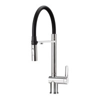 Змішувач Deante Magnetic BRM_075M silver/black