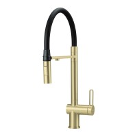 Змішувач Deante Magnetic BRM_R75M gold/black