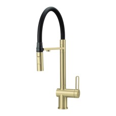 Змішувач Deante Magnetic BRM_R75M gold/black