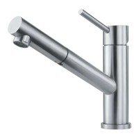 Змішувач Franke Orbit Pull-Out silver з нержавіючої сталі