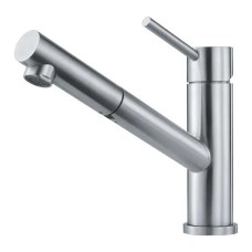 Змішувач Franke Orbit Pull-Out silver з нержавіючої сталі