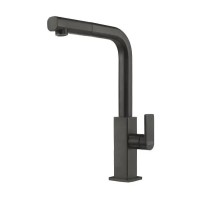 Змішувач Franke Mythos Pull-Out black з нержавіючої сталі