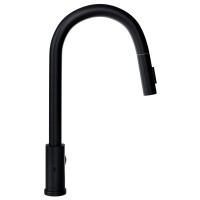 Кухонний змішувач Globalo Loretio Black 1.1 black mat 