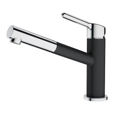 Змішувач Franke Orbit Pull-Out Chrom/Onyx латунь