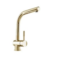 Змішувач Globalo Lobio gold латунь/PVD