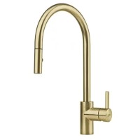 Змішувач Franke Eos Neo Pull-Out gold з нержавіючої сталі