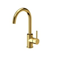 Змішувач Quadron BW7059PVDBSG1 Naomi gold Stainless steel