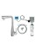 Змішувач Deante Eridan BREF075M Chrome Stainless Steel