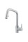 Змішувач Franke Kubus Pull-Out Spray silver з нержавіючої сталі