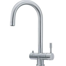 Змішувач Franke Eos Clear silver Нержавіюча сталь