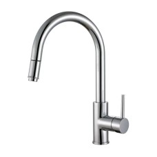 Кухонний змішувач Alveus Delos 1129021 Хромований з нержавіючої сталі