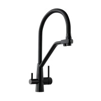 Змішувач Globalo Olintio Black 1.1 black mat з нержавіючої сталі