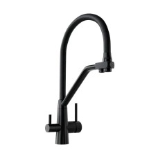Змішувач Globalo Olintio Black 1.1 black mat з нержавіючої сталі