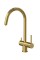 Змішувач Quadron Caren 3623512PVDG1 gold Stainless steel