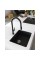 Змішувач Franke Maris Slim Clear Water Pull-out J black латунь