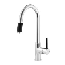 Кухонний змішувач Deante Aster BCA 064M Хром/чорний 