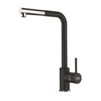 Змішувач Franke Sirius L Side Pull-Out Onyx/Chrom 