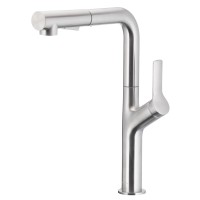 Змішувач KFA Armatura Arura Duero Design 6623-220-22  Inox Stainless Steel 