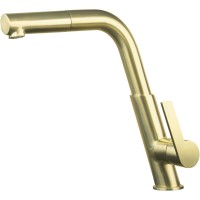 Кухонний змішувач Deante Silia BQS R73M gold латунний
