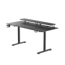 Ultradesk HIGHLANDER XXL Електричне регулювання Чорний