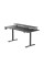 Ultradesk HIGHLANDER XXL Електричне регулювання Чорний