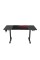 Ultradesk LEVEL V2 (чорно-червоний) (електричне регулювання)
