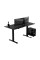 Ultradesk LEVEL V2 (чорний - без підкладки) (електричне регулювання)