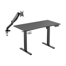 Електричний стіл Silver Monkey ED-120 black + UM-600 (газова пружина)