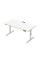 Ultradesk Pulsar (білий) (електричне регулювання)