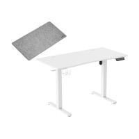Електричний стіл Silver Monkey ED-120 Wwhite + килимок L