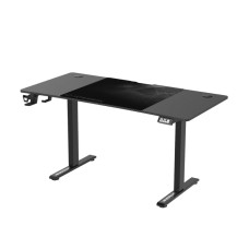 Ultradesk LEVEL V2 (чорний) (електричне регулювання)
