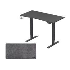 Електричний стіл Silver Monkey ED-120 black + килимок L