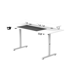 Ultradesk HIGHLANDER XXL Електричне регулювання Білий