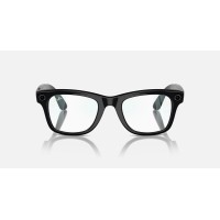 Окуляри AR Ray-Ban RW4006 Meta Wayfarer Shiny Black G15 Green
