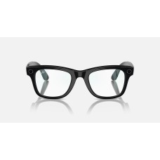 Окуляри AR Ray-Ban RW4006 Meta Wayfarer Shiny Black G15 Green