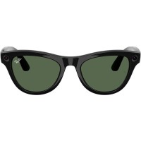 Смарт-окуляри Ray-Ban Meta Skyler Standard Shiny Black / G-15 Green (RW4010 601/71 52-20)