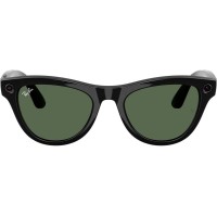 Смарт-окуляри Ray-Ban Meta Skyler Gen 2 Standard Shiny Black Frame / G-15 Green Lenses (RW4014 601/71 52-20)