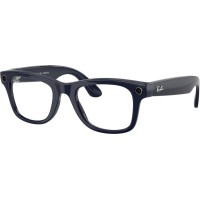 Смарт-окуляри Ray-Ban Meta Wayfarer Gen 2 Shiny Cosmic Blue/Clear Sapphire (RW4012 6628/MF 50-23)