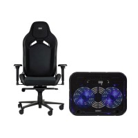 Ігрове крісло SMX Semeru + охолоджуюча підставка для ноутбука Devi