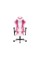 Diablo Chairs X-Player 2.0 Normal Size Marshmalow Pink