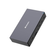 Verbatim USB-C Pro 3xHDMI 2xDP RJ45 5xUSB 2xUSB-C SD microSD DC audio