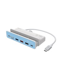 Adam Elements CASA HUB i7 USB-C 7-in-1 Multi-Function Hub for New iMac 24