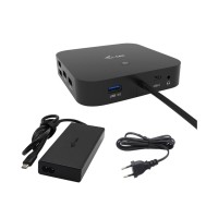 i-tec USB-C - HDMI Dual DP Docking Station + PD 100 Вт з блоком живлення