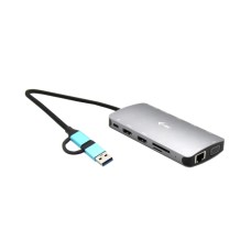 I-tec USB 3.0 USB-C/TB 3x Display Travel Nano Dock LAN PD100