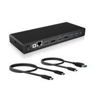 ICY BOX USB 3.2 (USB-C/USB-A) - 13 в 1 з PD 65W