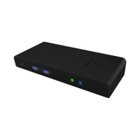 ICY BOX USB-C - 2x HDMI, 4x USB 3.0, RJ-45