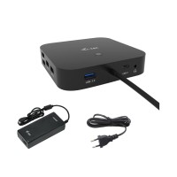 I-tec USB-C Dual Display Dock 1x DP 1x HDMI PD 100 Вт + 100 Вт блок живлення