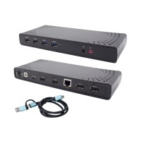 I-tec USB 3.0 / USB-C / Thunderbolt 2x HDMI Dock PD 100 Вт