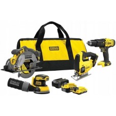 Набір  Stanley SFMCK42MDS FatMax V20 (18 В/1 x 2,0 Аг/1 x 4,0 Аг), сумка